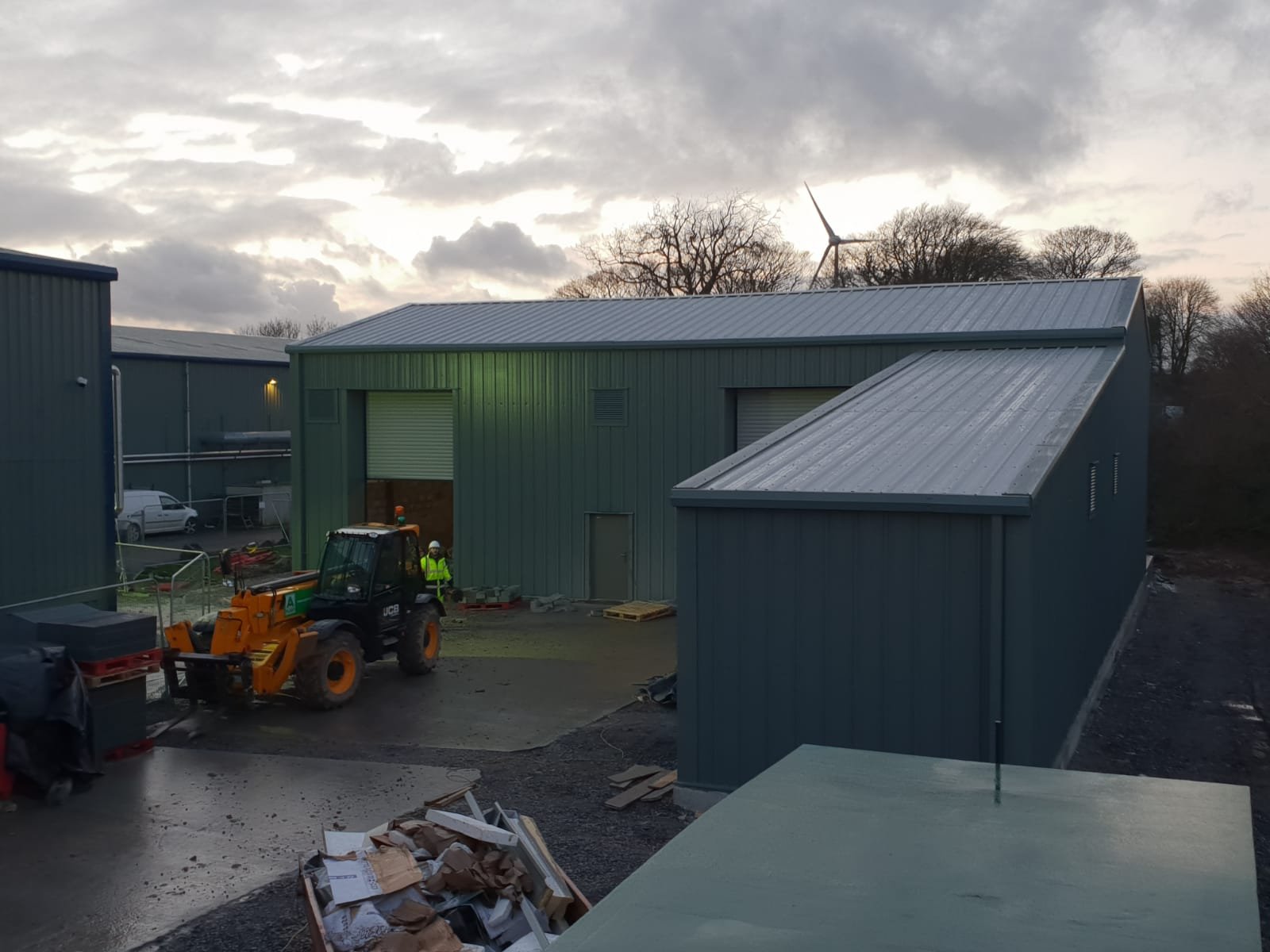Industrial steel buildings