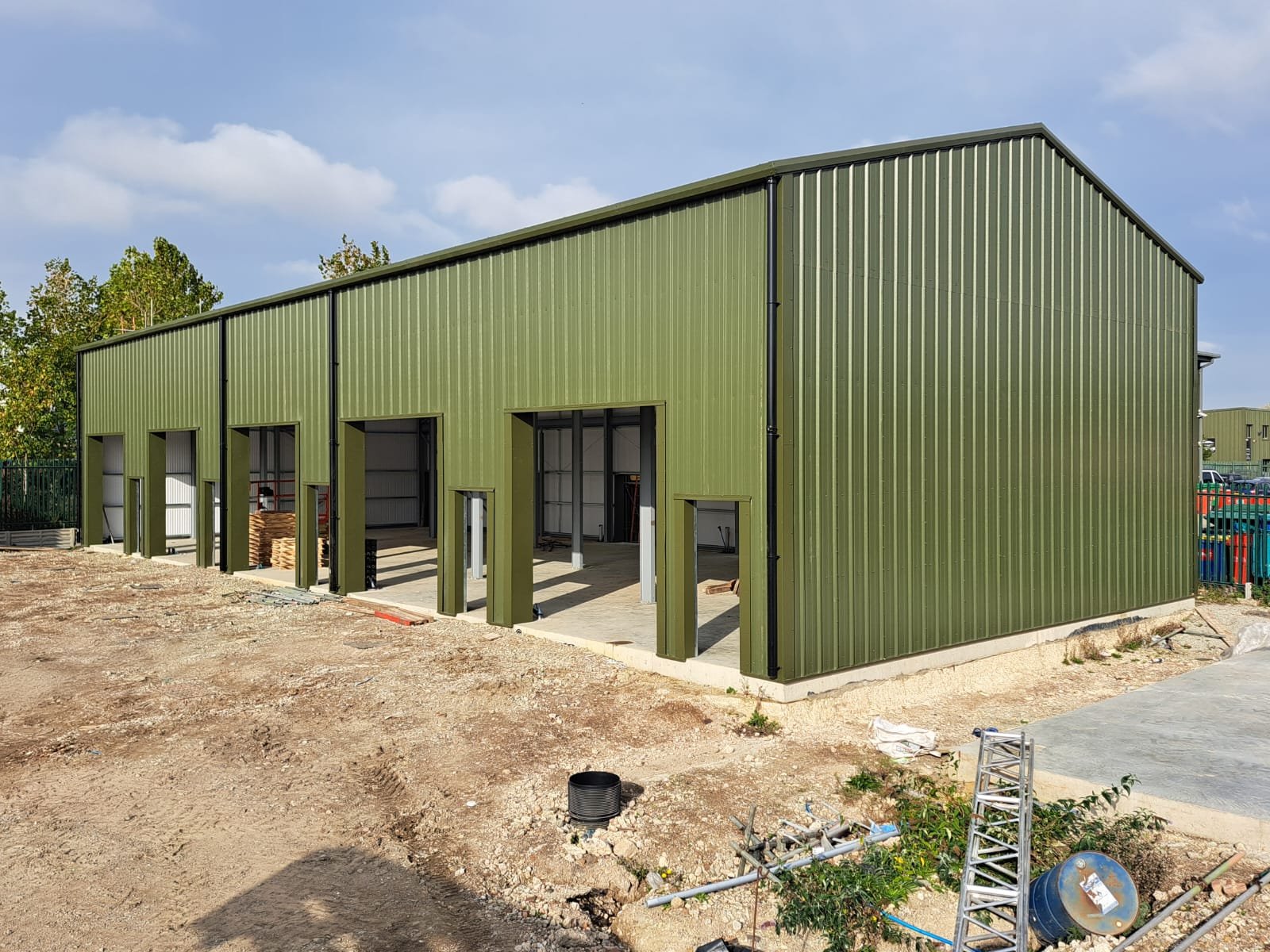 Commercial green steel buildings