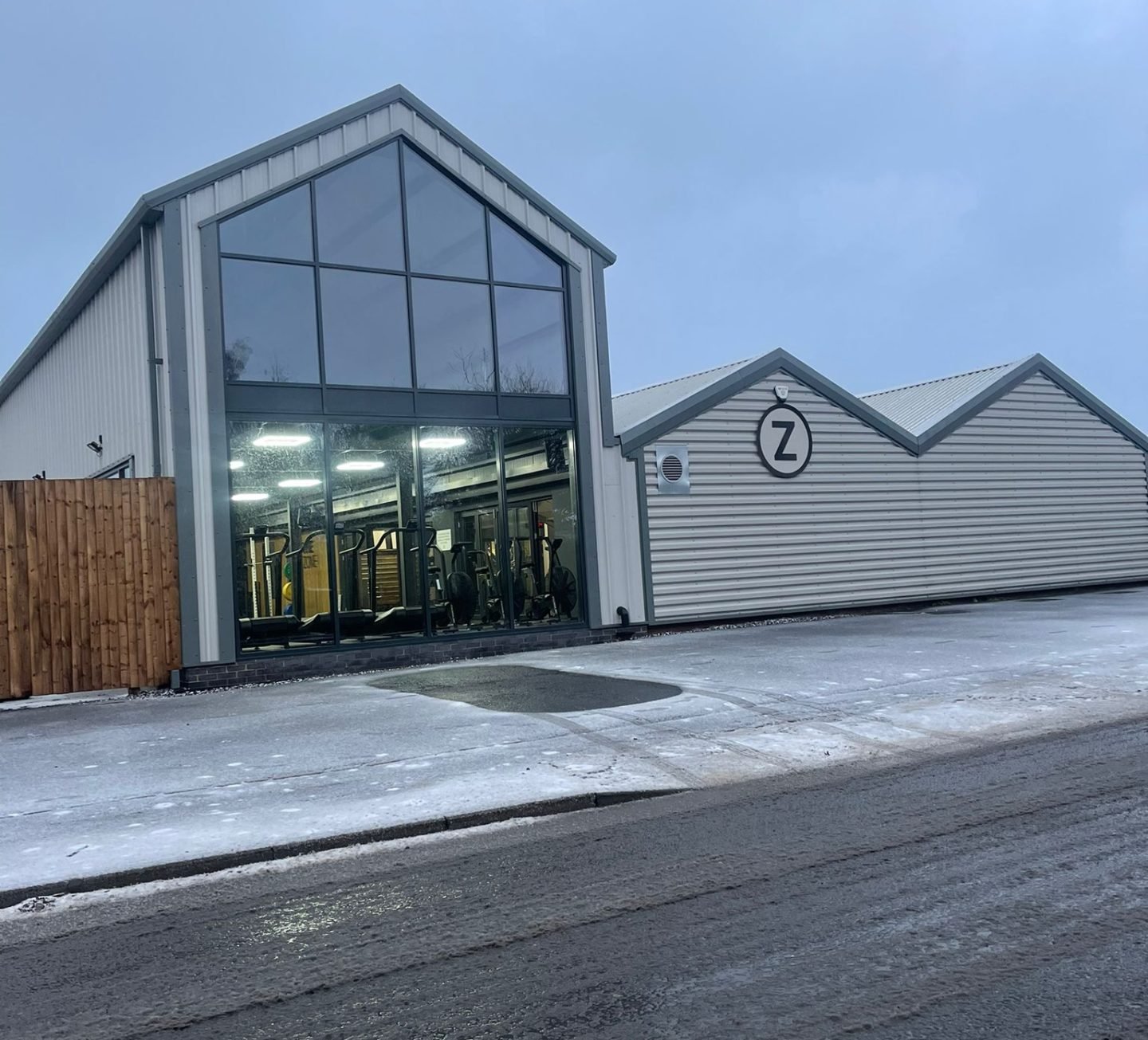 The Zone Gym building