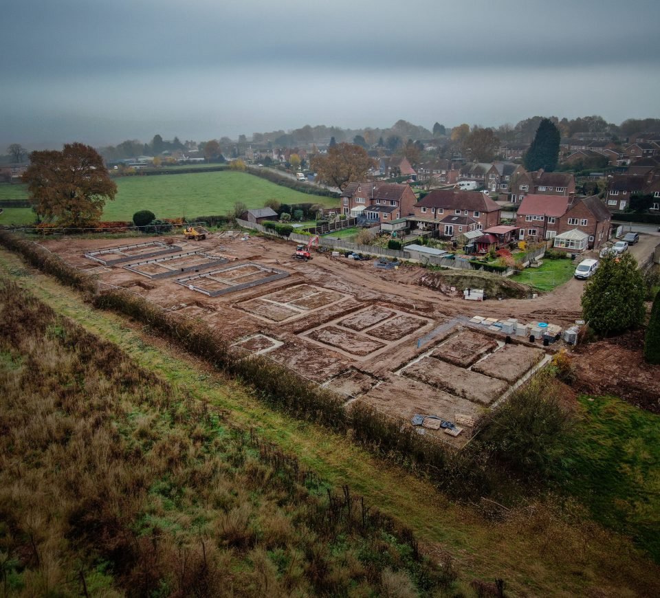 A Gilbert O'Neill Construction project underway on site